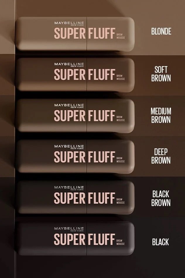 Maybelline Superfluff brow mousse 257 medium brown