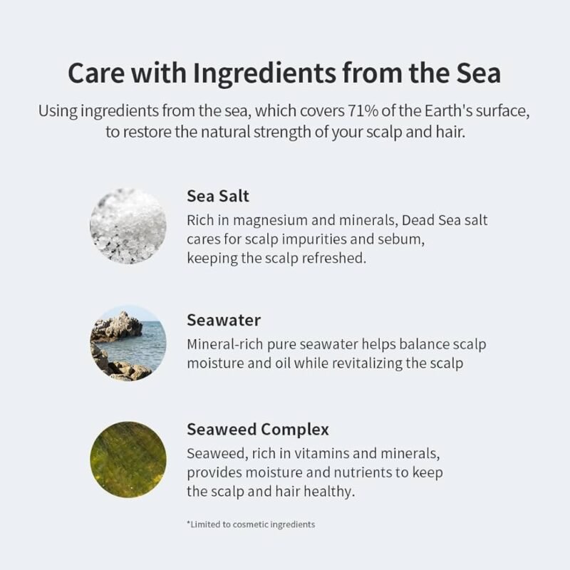 Growus Sea Salt Therapy Scalp Scaler 120g