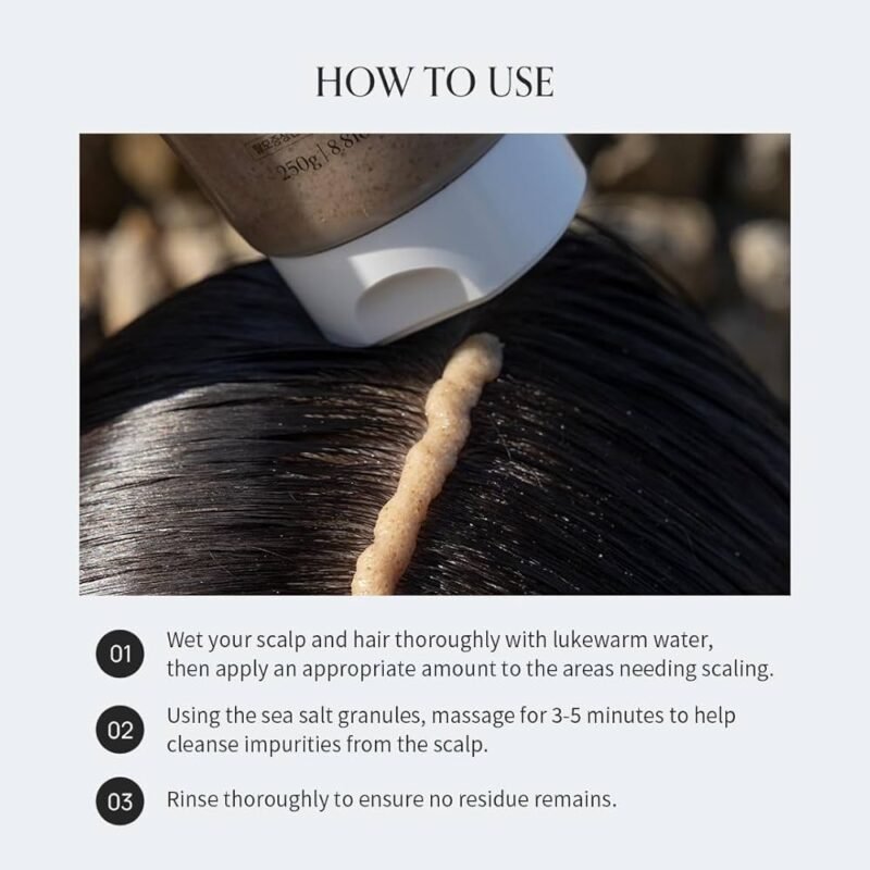 Growus Sea Salt Therapy Scalp Scaler 120g