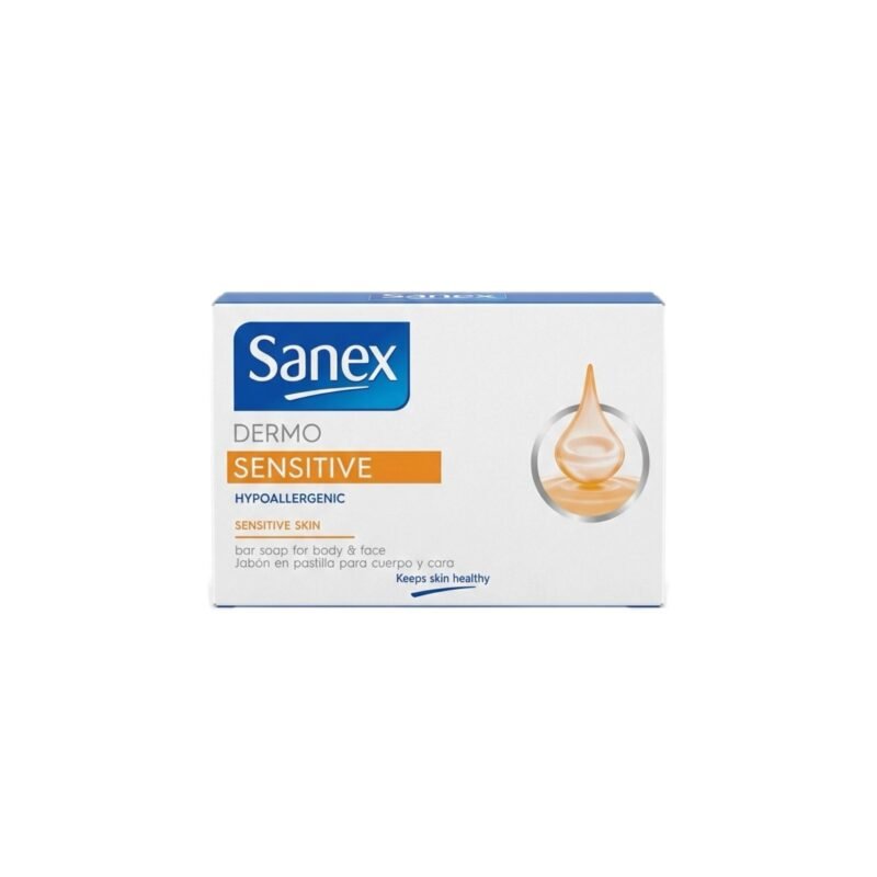 Sanex Dermo Sensitive Hypoallergenic Bar Soap - 90g