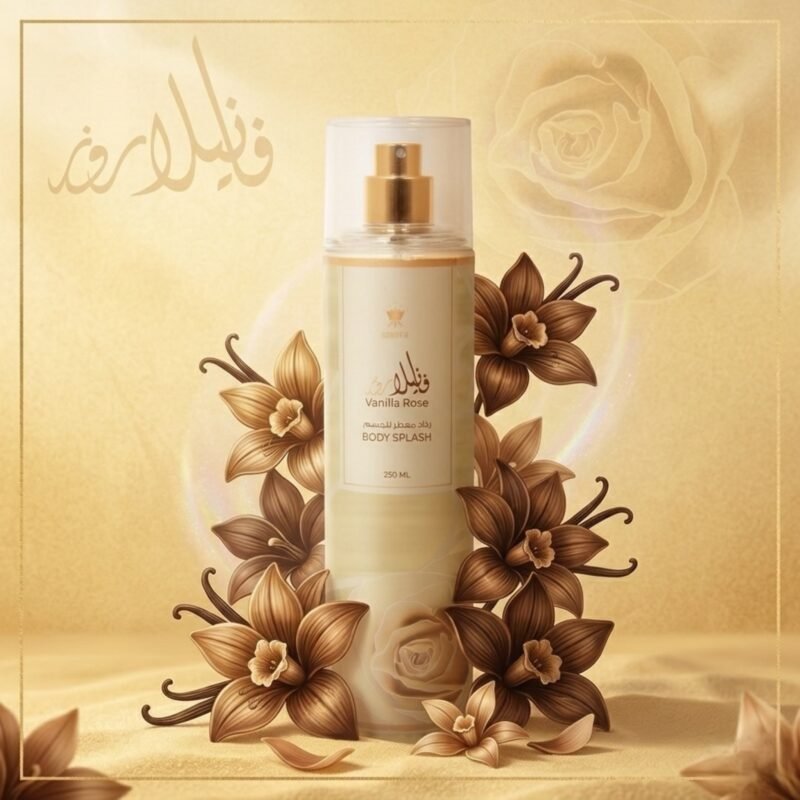 Banafa Vanilla Rose Body Splash - 250ml