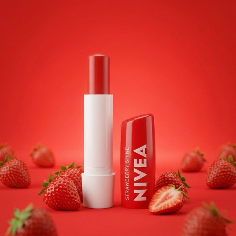 Nivea Strawberry Shine Lip Balm - 4.8g