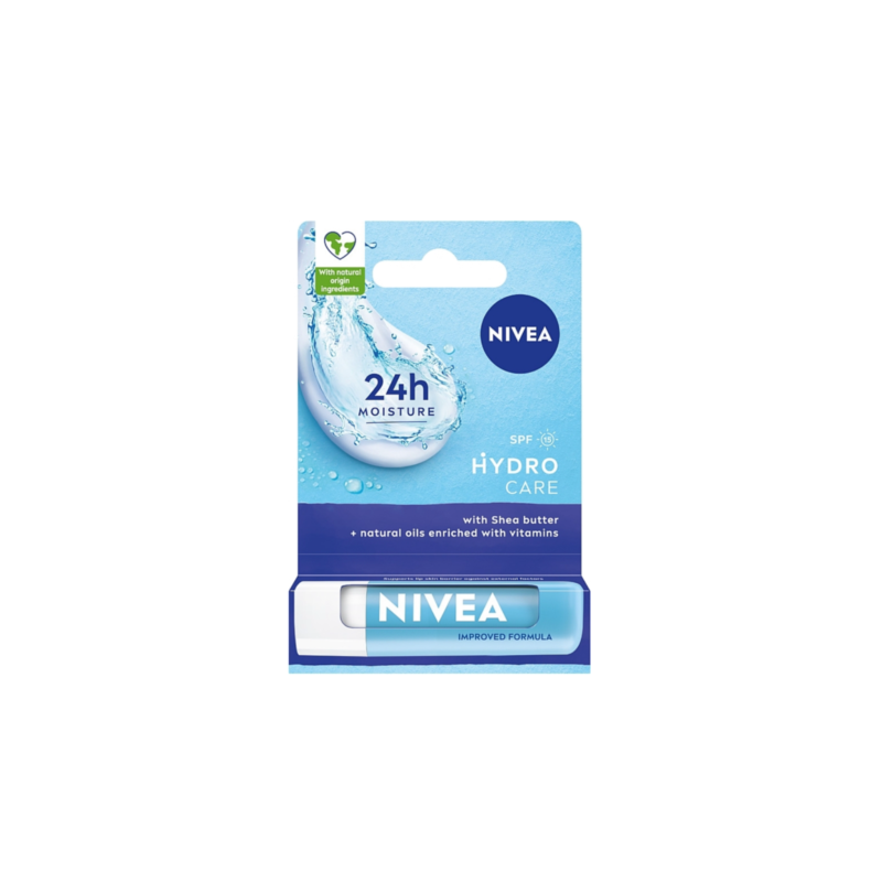 Nivea Hydro Care caring lip balm - 4.8g