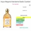 Guerlain aqua allegoria eau de parfum 125 ml
