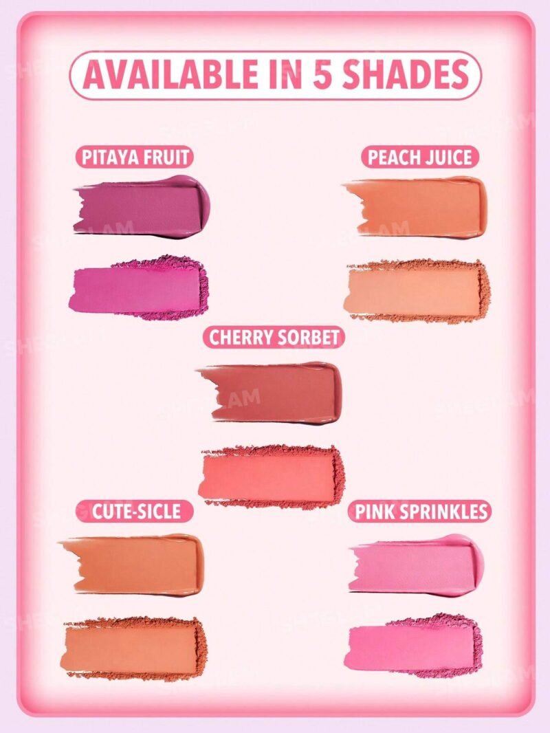 Sheglam Cheek 2 Cheek Blush Duo-Pink Sprinkles