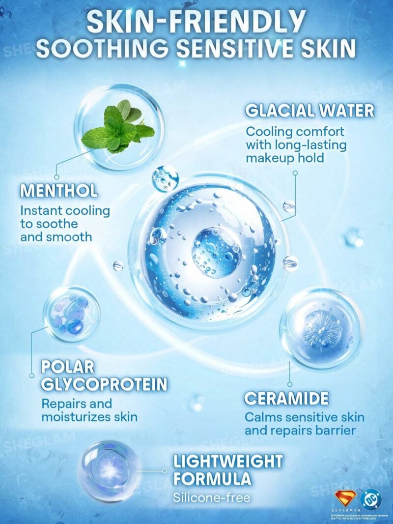 Sheglam The Superman | SHEGLAM Good Grip Cool Soothing Primer 45ml