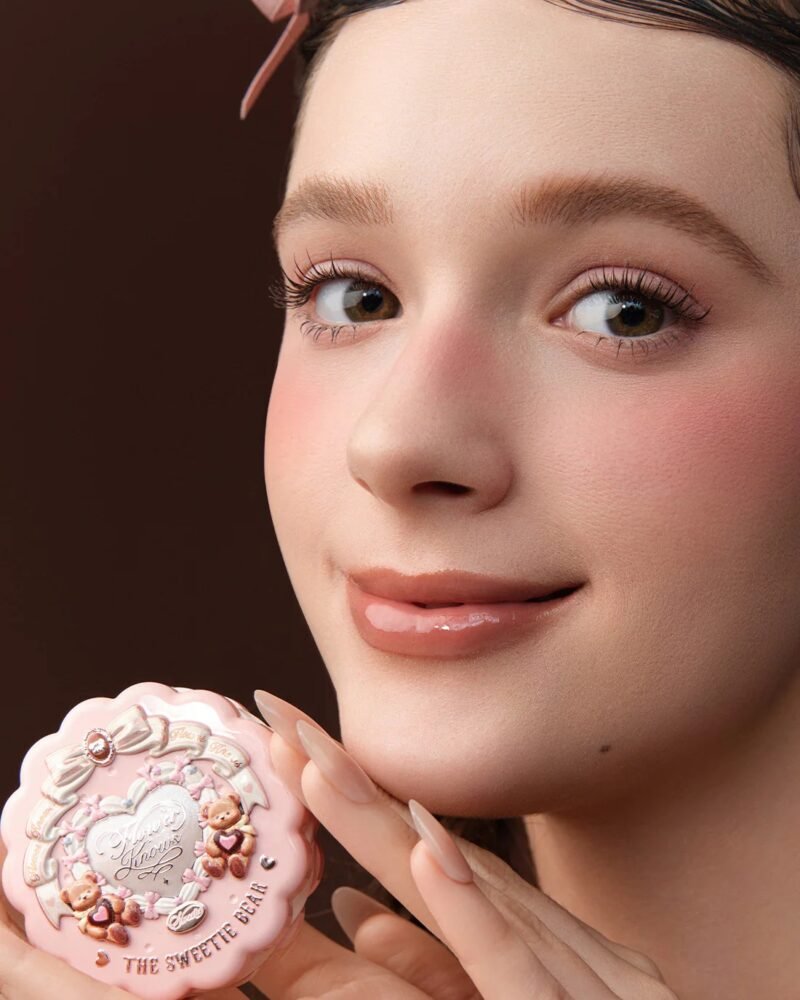 Flower know The Sweetie Bear Silk Satin Blush 03