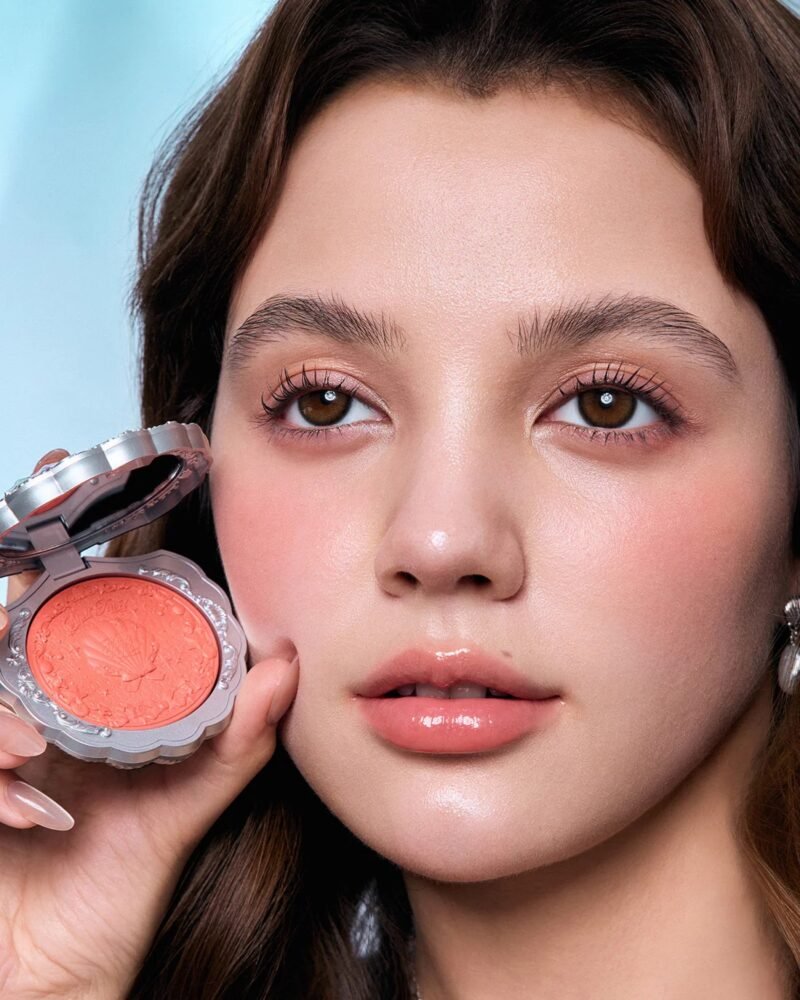 Flower know Shell's Jewel Silk Satin Blush 01