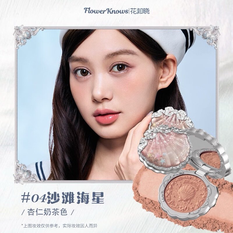 Flower know Shell's Jewel Silk Satin Blush 04