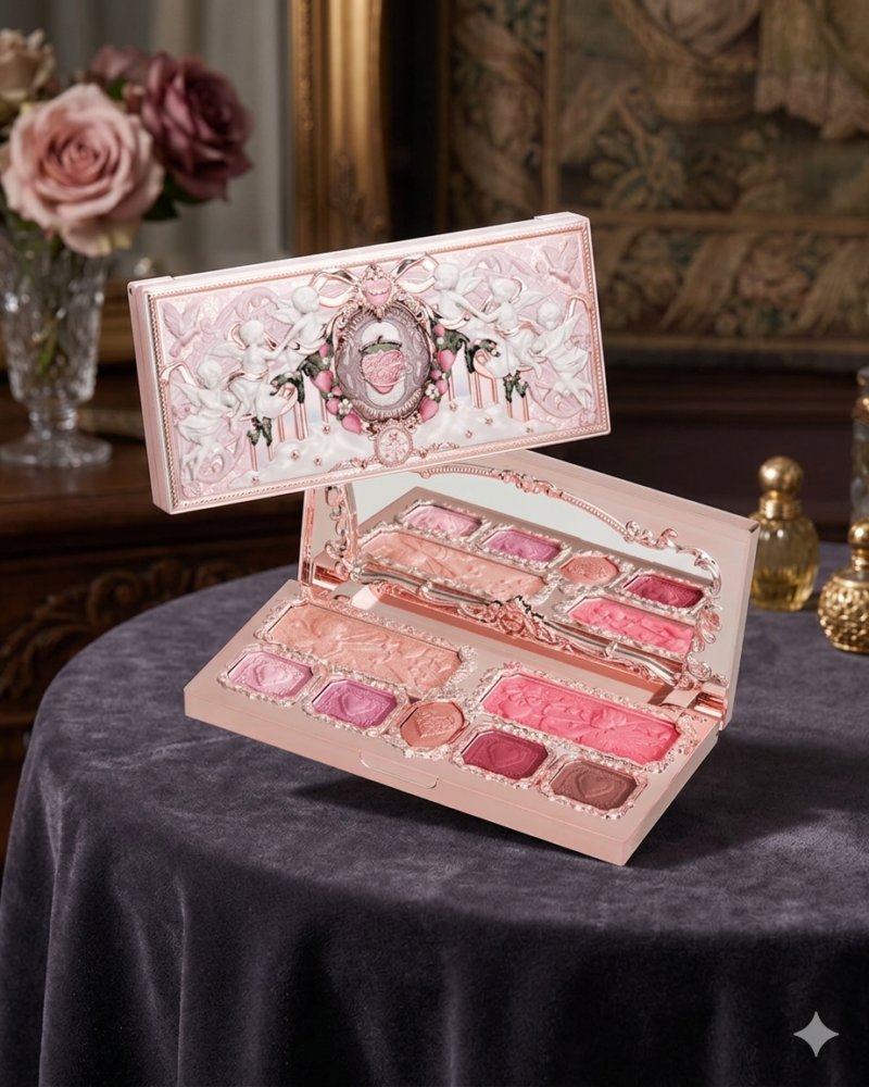 Flower know Strawberry Cupid Makeup Palette 02