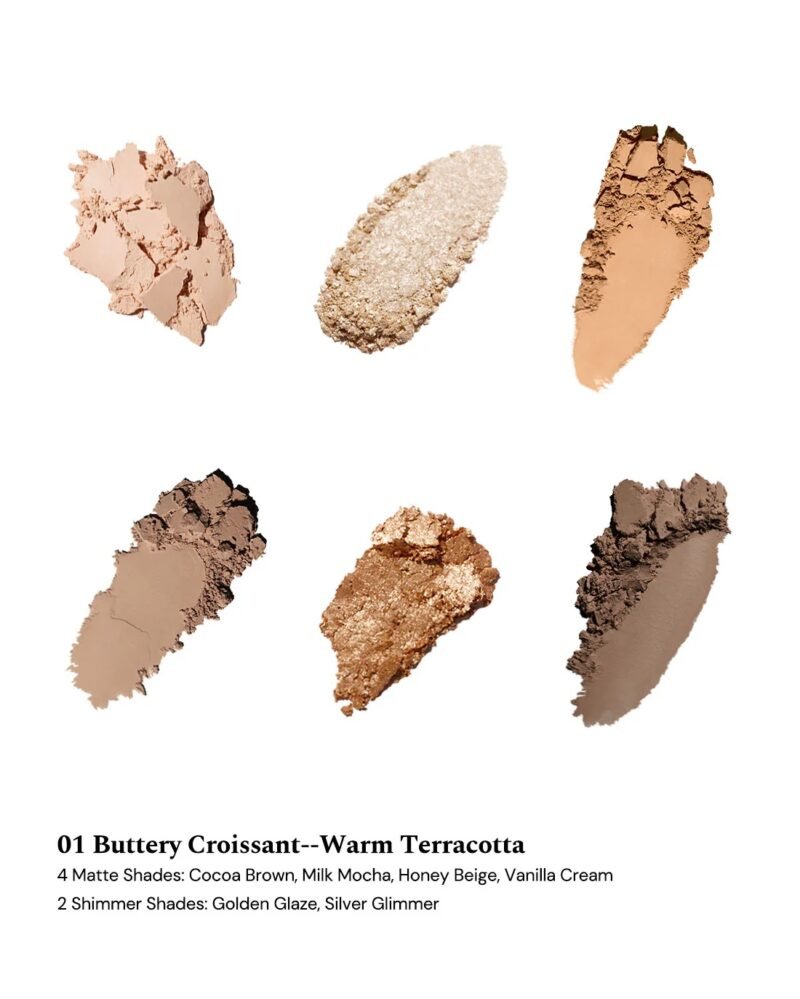 Flower know The Sweetie Bear 6-Color Makeup Palette 01