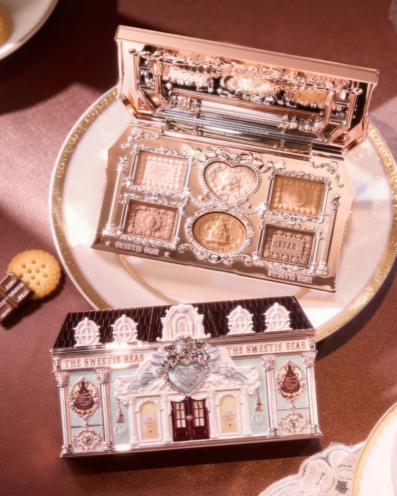 Flower know The Sweetie Bear 6-Color Makeup Palette 01