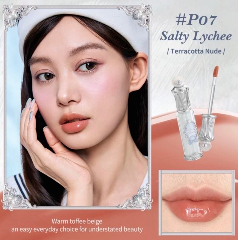 Flower know Shell Jewel Nourishing Lip Glaze 07