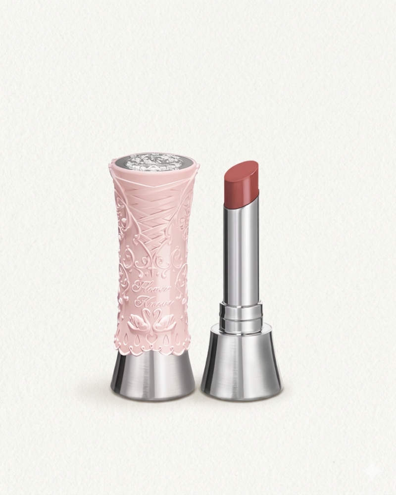 Flower know Swan Ballet Shine Lipstick 02
