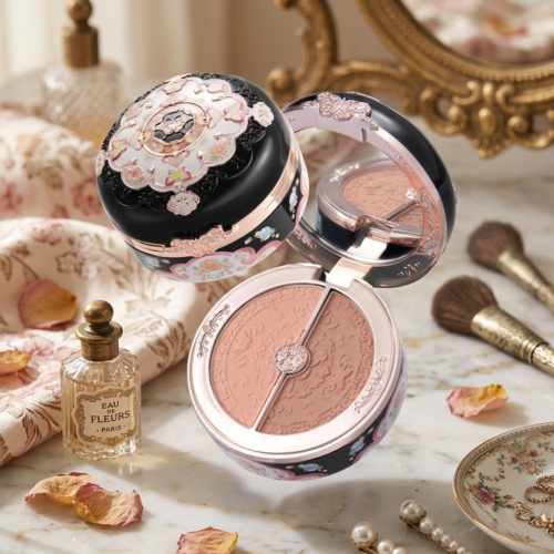 Flower know Butterfly Cloud Collar Rouge Box Highlighting & Blush Duo Powder 05