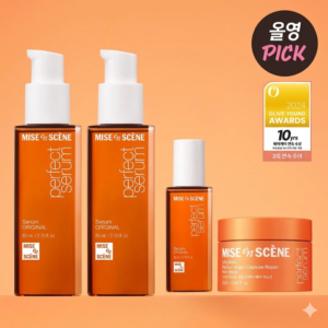 Mise-en-scene Original Serum Limited Set (80ml*2+30ml+Hair Mask 30g)