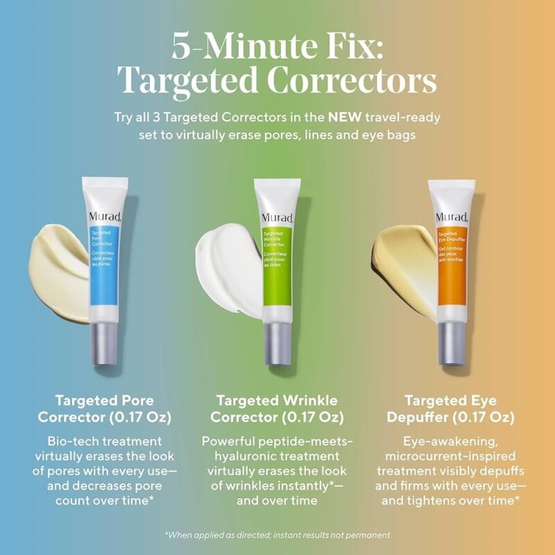 Murad 5 Min Fix: Targeted Correctors Travel Trio Kit