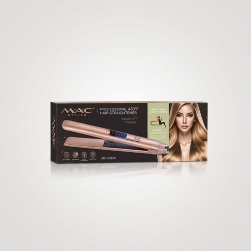 Mac professional hair straightener