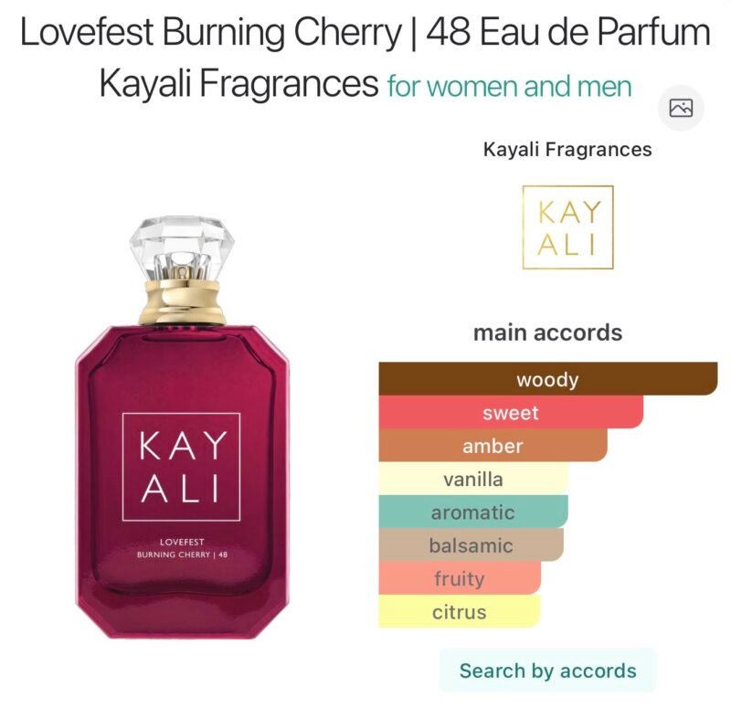 Kayali Lovefest Burning Cherry | 48 (10ml)