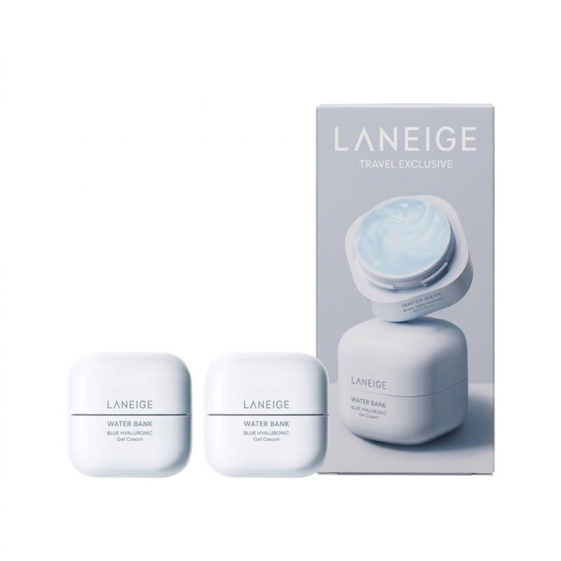 LANEIGE Water Bank Blue Hyaluronic Gel Cream Duo Set (50*50)
