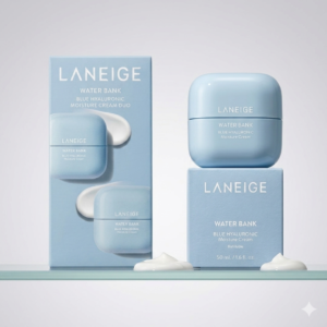 LANEIGE Water Bank Blue Hyaluronic Cream Moisturizer duo set (50*50)