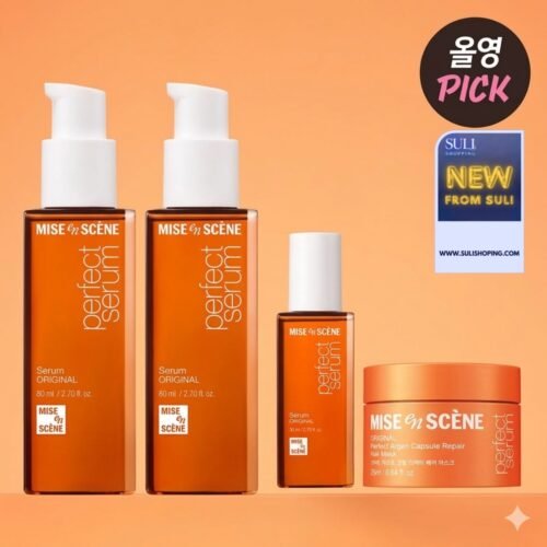 Mise-en-scene Original Serum Limited Set (80ml*2+30ml+Hair Mask 30g)