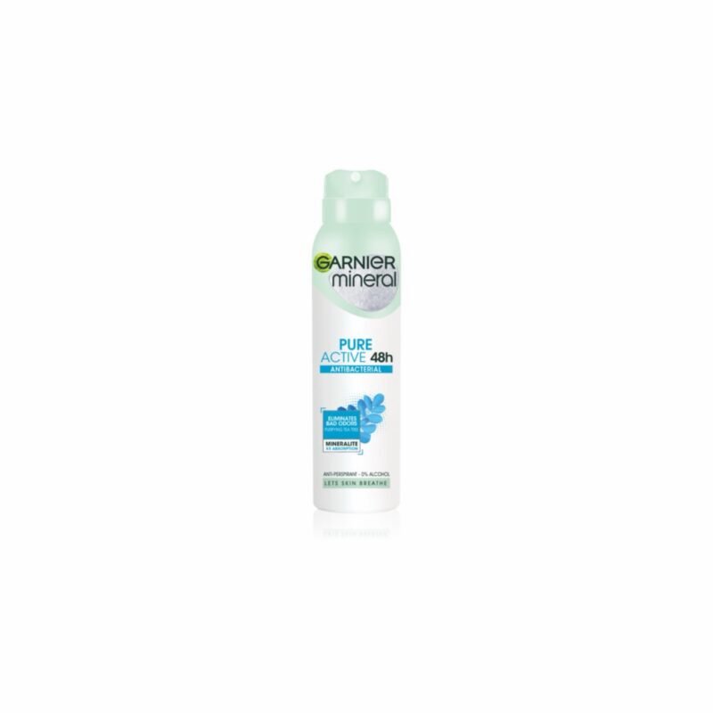 Garnier mineral pure active 48h antibacterial 150ml