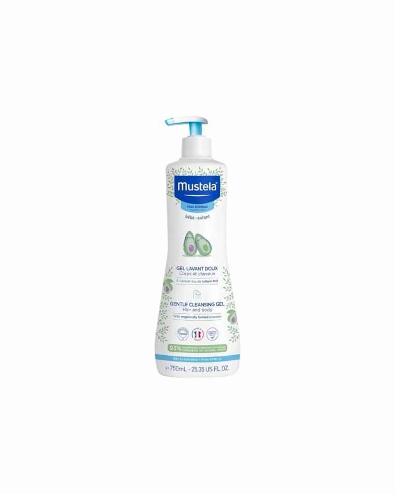 Mustela cleansing gel 750ml