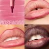 Huda beauty Lip Contour Lip Stain for 12-Hour Wear _rosewood