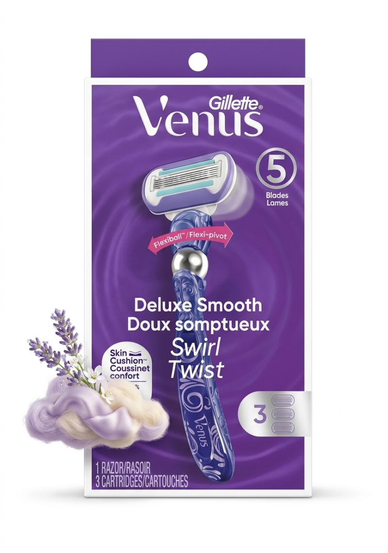 Gillette Venus Swirl hair removal razor