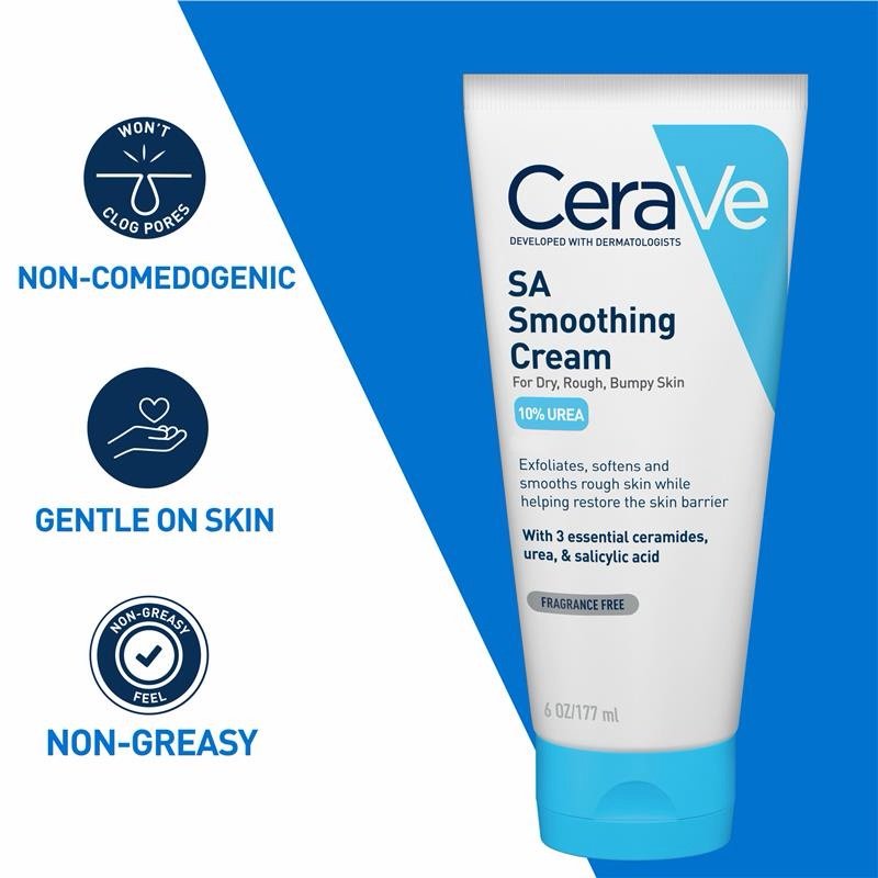 Cerave sa smoothing moisturizer cream 177ml