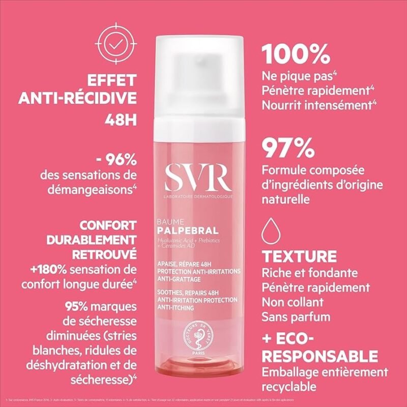 SVR baume palpebral soothes repairs 30ml