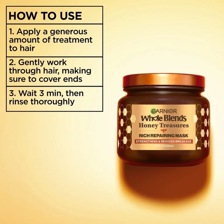 img_8103-2 Garnier Honey Treasures Reconstructing Hair Remedy Mask 340ml