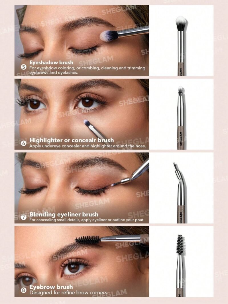 Sheglam Glam Fam Brush Set