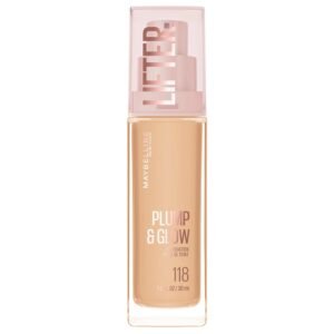 Maybelline Lifter plump&glow Foundation 118