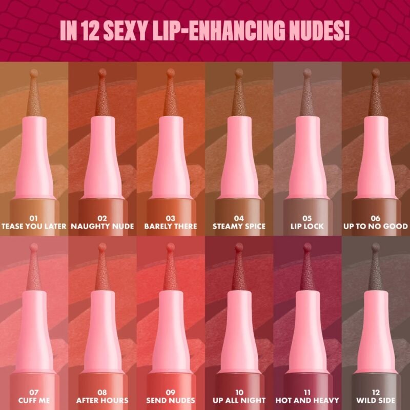 Nyx lip lingerie lip liner stain 02 naughty nude