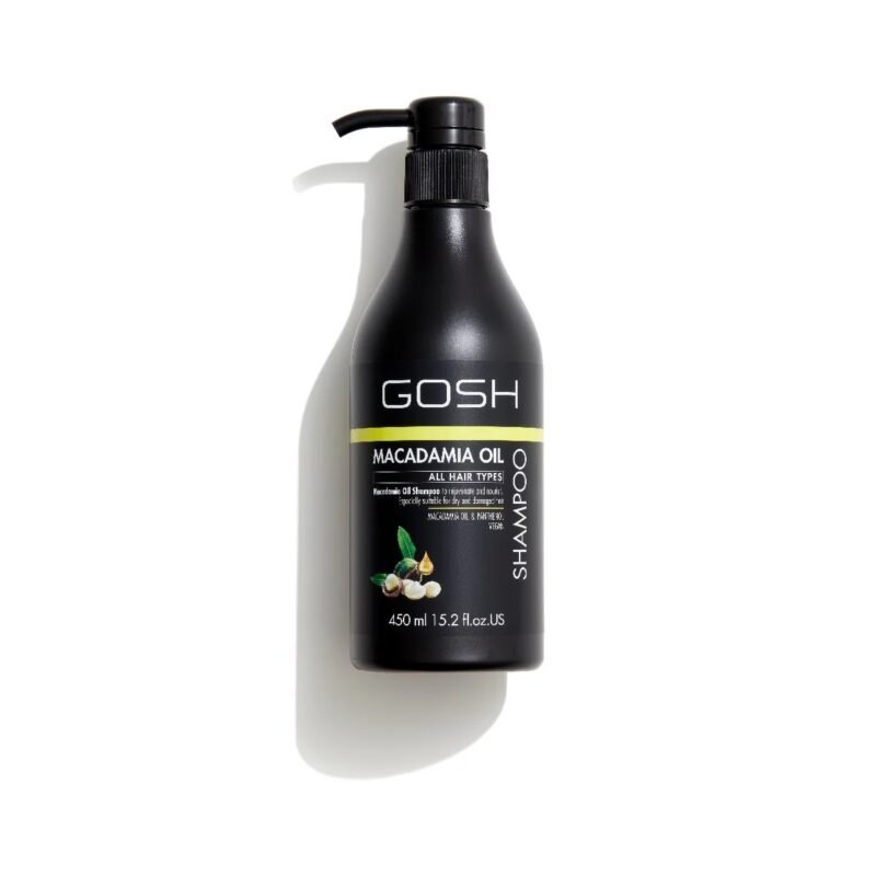img_9133 Gosh Hair Shampoo 450ml - Macadamia Oil