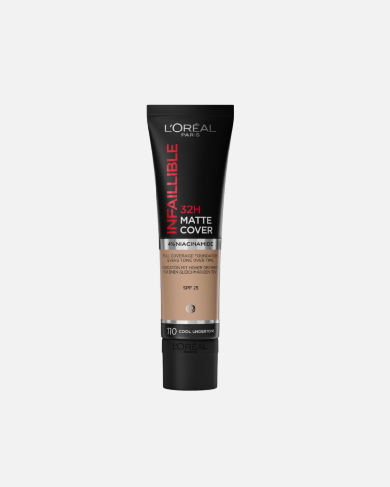 Loreal  infallible 32hr matte cover foundation 110 cool undertone