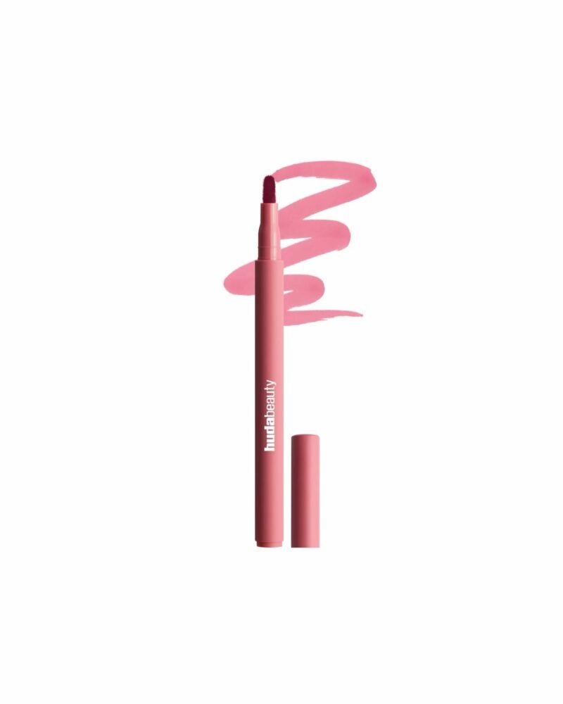Huda beauty Lip Contour Lip Stain for 12-Hour Wear _rosewood
