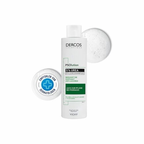 Vichy Dercos Psolution Nourishing Shampoo Soothing Care Shampoo with 5% Urea 200ml
