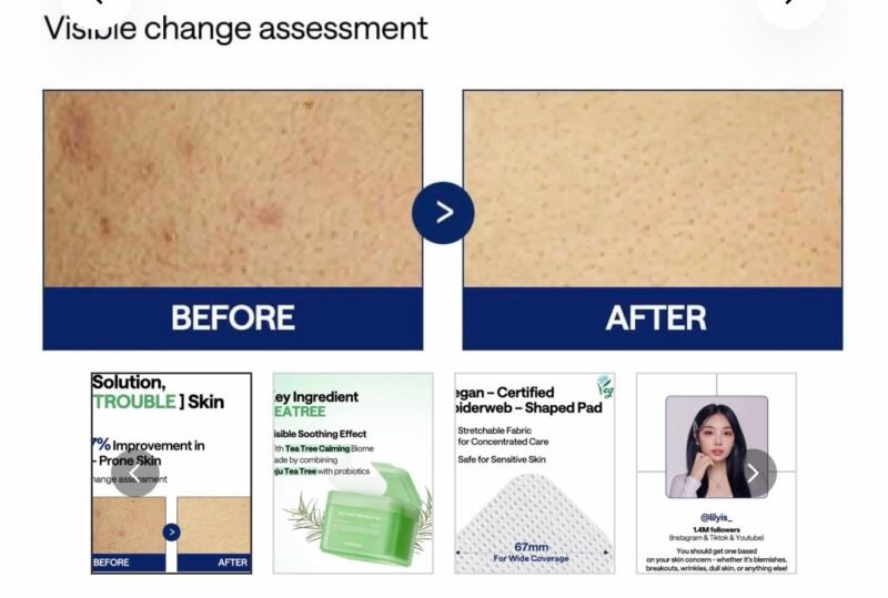 screenshot-338 Mediheal tea tree trouble pad 100pad