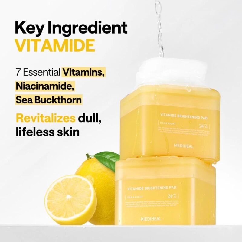 Mediheal vitamide brightening pad 100pad