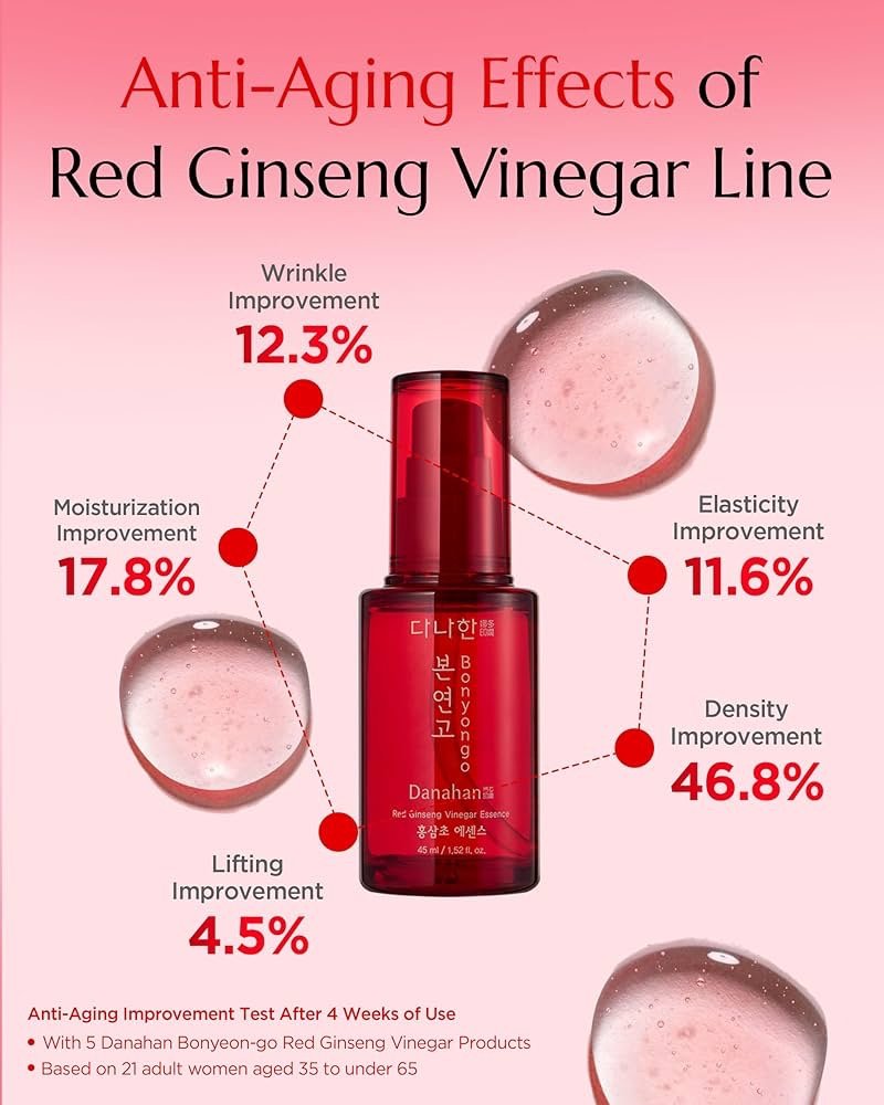 Danahan Korean Red Ginseng Vinegar Essence Serum 45ml