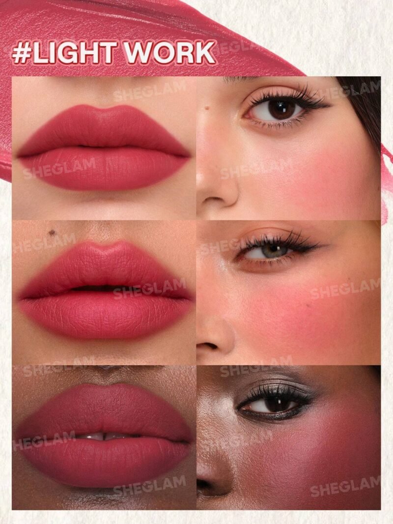 Sheglam Air Plush Lip & Cheek Cream-028 Light Work 7g