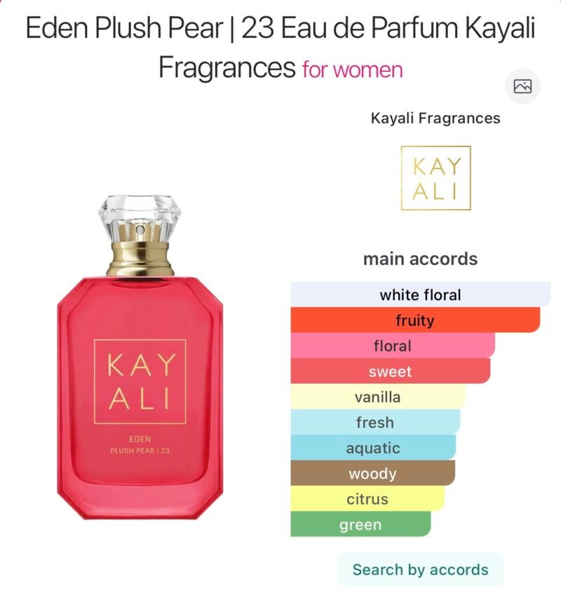 Kayali eden plush pear 23 100ml