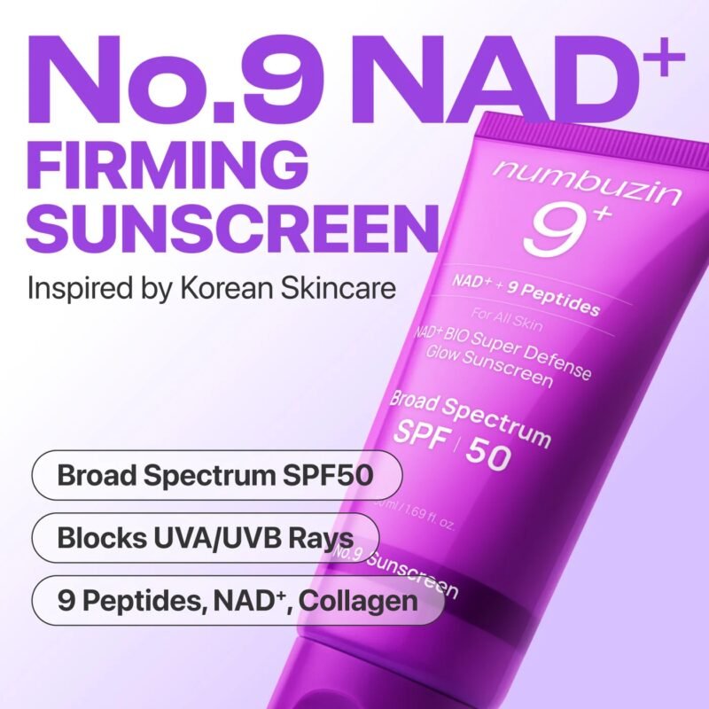 img_2876-4 Numbuzin No. 9+ NAD+ Peptide Dewy Sun Essence 50ml
