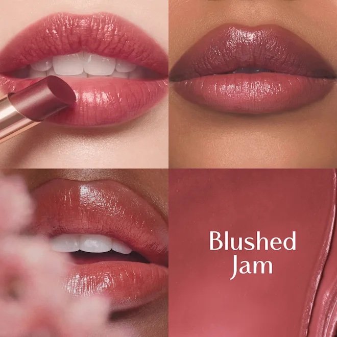 Charlotte Tilbury pillow talk blush balm lip tint _blushed jam 10g