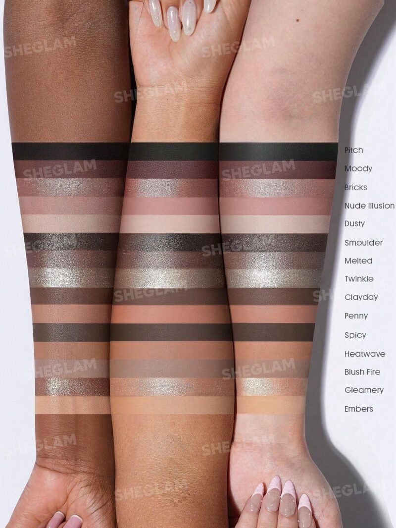 Sheglam Rust Ritual 15-Pan Palette