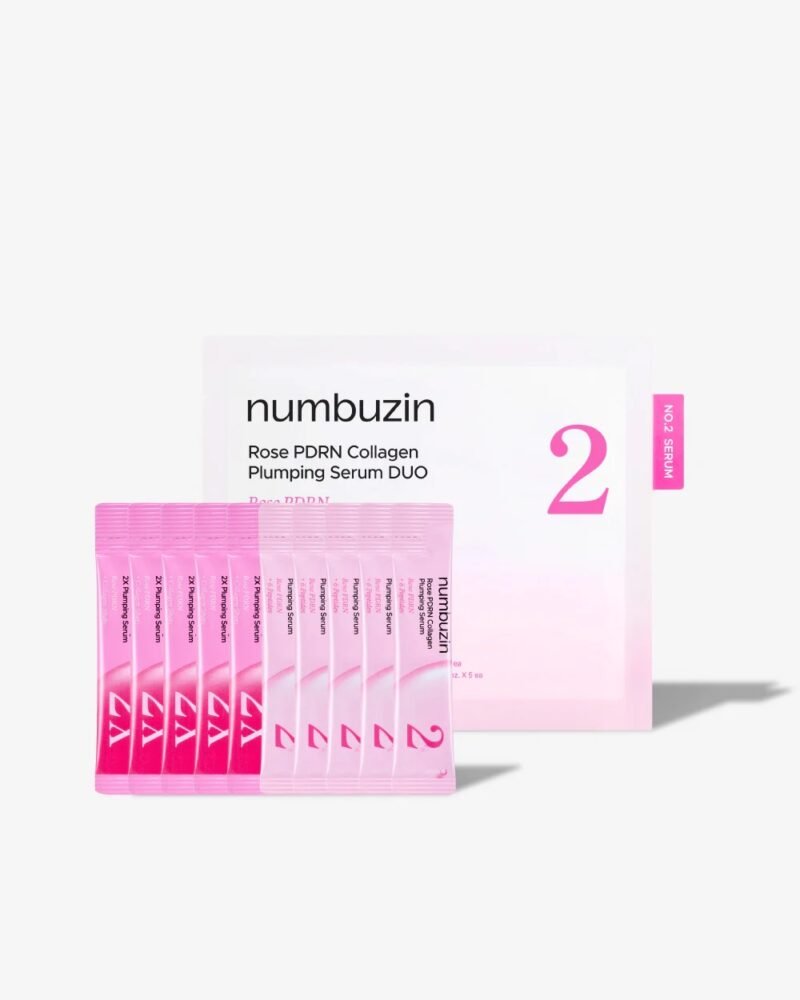 img_3318-3 Numbuzin No.2 Rose PDRN Collagen Plumping Serum (1.2ml x 10ea)
