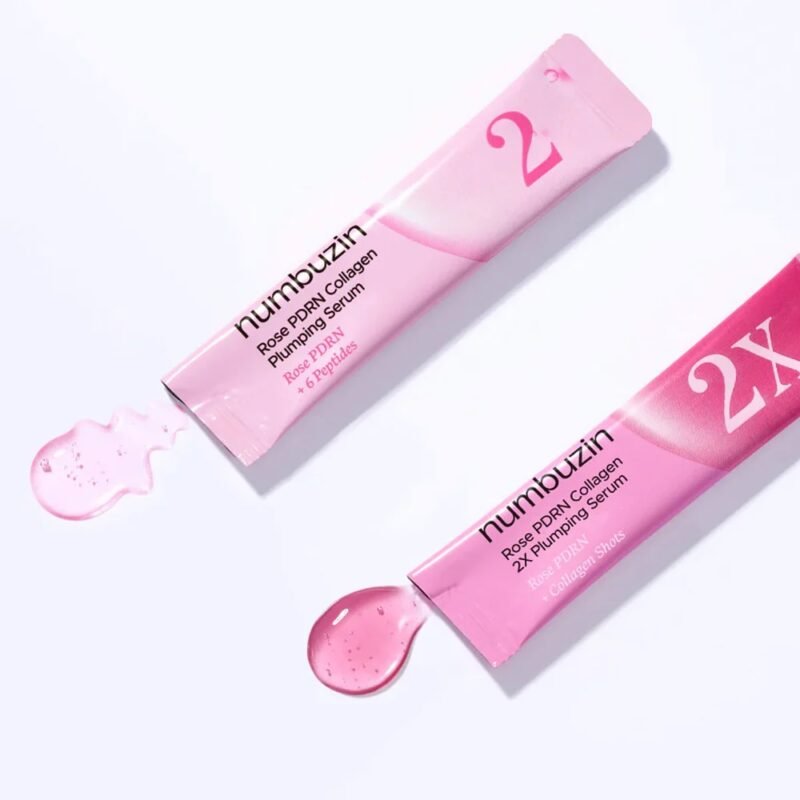 img_3319-2 Numbuzin No.2 Rose PDRN Collagen Plumping Serum (1.2ml x 10ea)